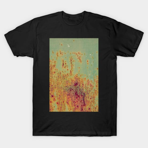 Pretty Green Abstract Texture II T-Shirt by oliviastclaire